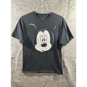 Walt Disney World Hanes Mickey Mouse Shirt L Distressed Unisex Graphic Tee